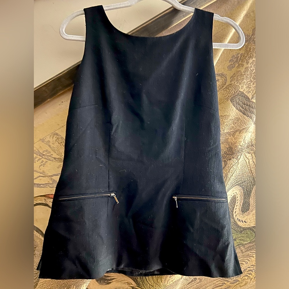 * Lennie for Nina Leonard Top Linen Feel Fabric Lined *
